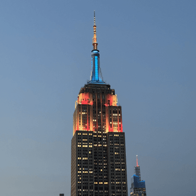 Empire State Building at night